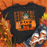 Transfer 000020 - It's Fall Y'all Girl Scarecrow
