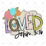 Transfer 000035 - Loved John 3:16