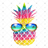 Transfer 000044 - Pineapple with Sunglasses