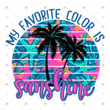 Transfer 000051 - My Favorite Color is Sunshine