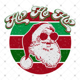 Transfer 000062 - Ho Ho Ho Vintage Santa