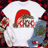 Transfer 000066 - Ho Ho Ho Leopard Santa Hat