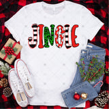 Transfer 000070 - Christmas Jingle Word Art