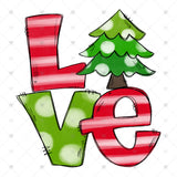 Transfer 000079 - Love Christmas Tree