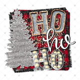 Transfer 000085 - Ho Ho Ho Silver Tree