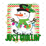 Transfer 000086 - Just Chillin' Snowman