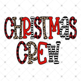 Transfer 000107 - Christmas Crew with Leopard