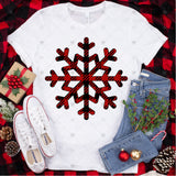 Transfer 000109 - Buffalo Plaid Snowflake