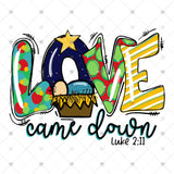 Transfer 000113 - Love Came Down Luke 2:11