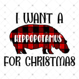 Transfer 000122 - I Want a Hippopotamus for Christmas