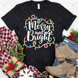 Transfer 000128 - Merry & Bright Christmas Lights