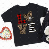 Transfer 000138 - Love Leopard Heart