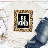 Transfer 000163 - Be Kind Leopard Frame
