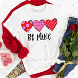 Transfer 000167 - Be Mine Valentine Hearts