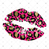 Transfer 000169 - Pink and Leopard Lips