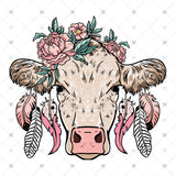 Transfer 000173 - Boho Cow