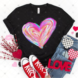 Transfer 000180 - Watercolor Heart