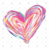 Transfer 000180 - Watercolor Heart