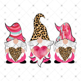 Transfer 000197 - Valentine Watercolor Gnomes