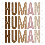 Transfer 000215 - Human Word Art