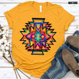 Transfer 000235 - Colorful Aztec Sketch
