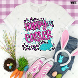 Transfer 000238 - Happy Easter Faux Glitter
