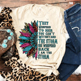 Transfer 000241 - I am the Storm Sunflower