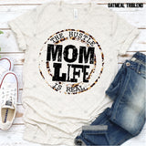 Transfer 000249 - Mom Life The Hustle is Real Leopard