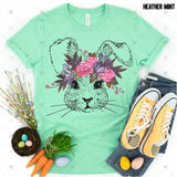 Transfer 000255 - Floral Bunny