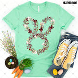 Transfer 000256 - Floral Wreath Bunny