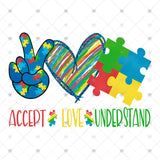 Transfer 000257 - Accept Love Understand Autism