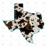 Transfer 000267 - Cowhide Texas