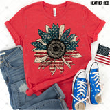 Transfer 000273 - Patriotic Sunflower