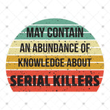 Transfer 000279 - Knowledge About Serial Killers