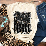 Transfer 000299 - Tatted Pierced & Lookin' Fierce
