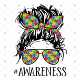 Transfer 000302 - Autism Awareness Girl