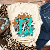 Transfer 000307 - Leopard and Cow Texas