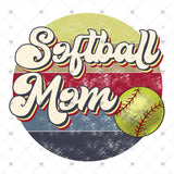 Transfer 000324 - Retro Softball Mom