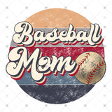 Transfer 000325 - Retro Baseball Mom