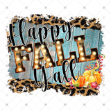 Transfer 000378 - Happy Fall Y'all