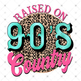 Transfer 000386 - Raised on 90's Country Leopard