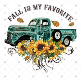 Transfer 000395 - Fall is my Favorite - Full Color