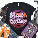 Transfer 000397 - Retro Bad Witch - Full Color