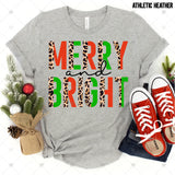 Transfer 000416 - Merry and Bright - Leopard Print