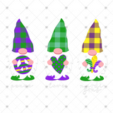 Transfer 000432 - Mardi Gras Gnomes