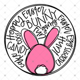 Transfer 000438 - Pink Bunny Word
