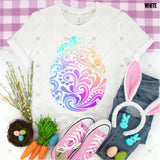Transfer 000439 - Watercolor Paisley Easter Egg