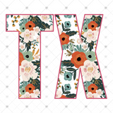 Transfer 000452 - Floral TX