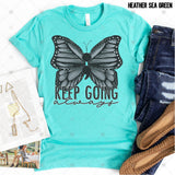 Transfer 000464 - Keep Going Always Butterfly