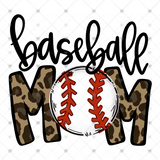 Transfer 000476 - Baseball Mom Leopard
